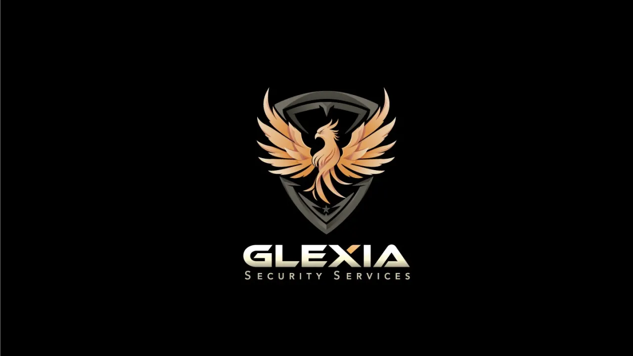 Glexia Security Services phoenix shield brand mark